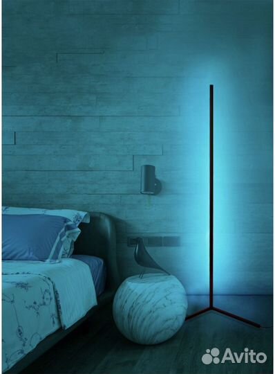RGB лампа, торшер угловой светильник 200 см
