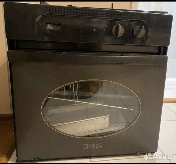 Духовой рабочий шкаф smeg без стекла