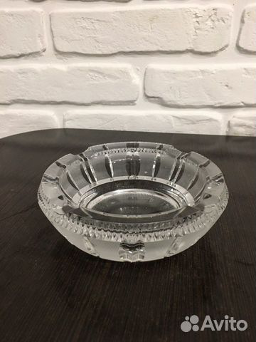 Хрустальная пепельница