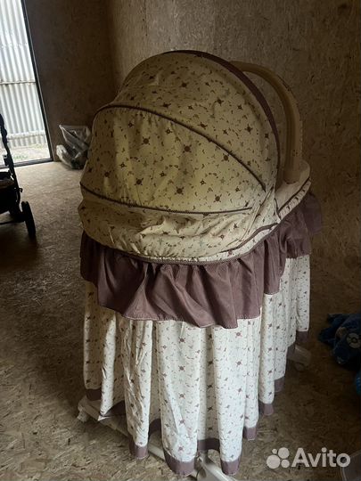 Люлька колыбель с вибрацией для сна