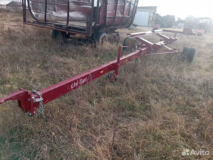 Лафет, тележка для перевозки жатки