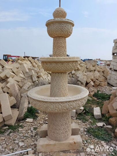 Фонтан из камня