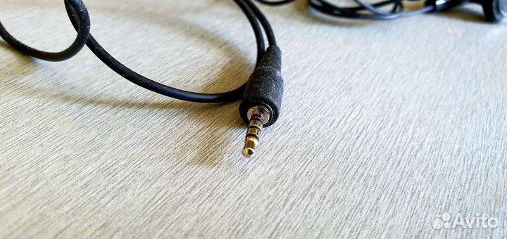 Nokia HS-47 гарнитура с крэдлом и тонким miniJack