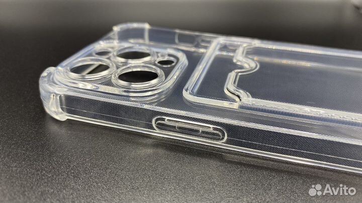 Чехол на iPhone 13 Pro с кармашком