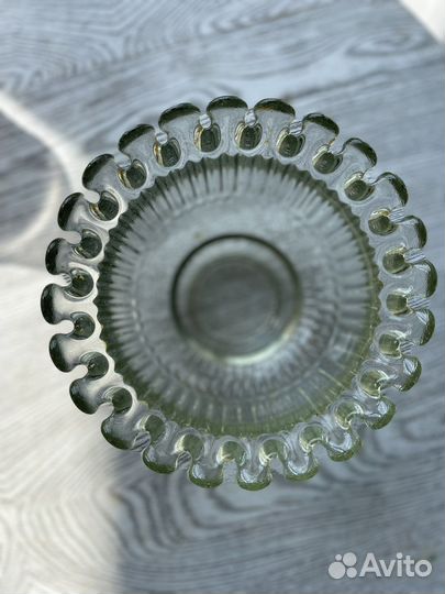 Ваза для фруктов салатник хрусталь