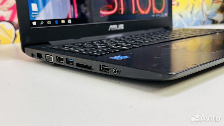 Ноутбук Asus Intel 4 ядра /SSD