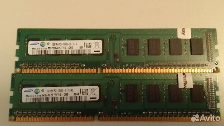 Оперативная память DDR2, DDR3 Kingston, Samsung