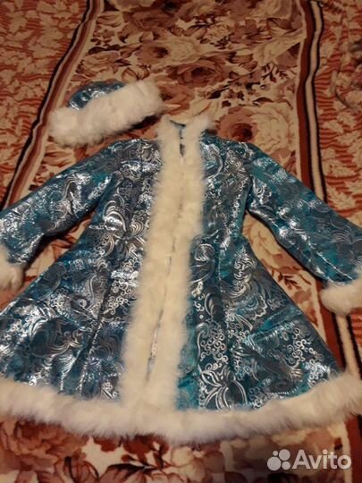 Костюм снегурочки детский