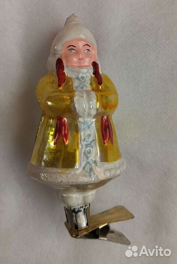 Елочные игрушки СССР на прищепке
