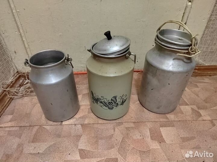 Алюминиевые бидоны СССР