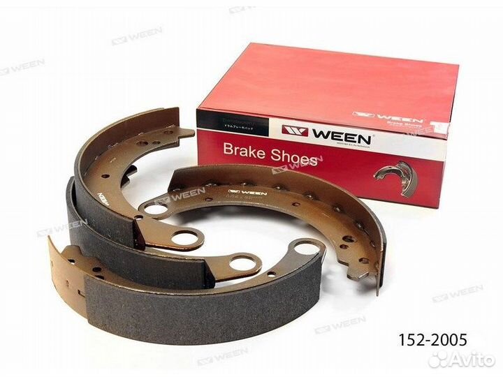 Тормозные колодки барабанные Ween 1522005