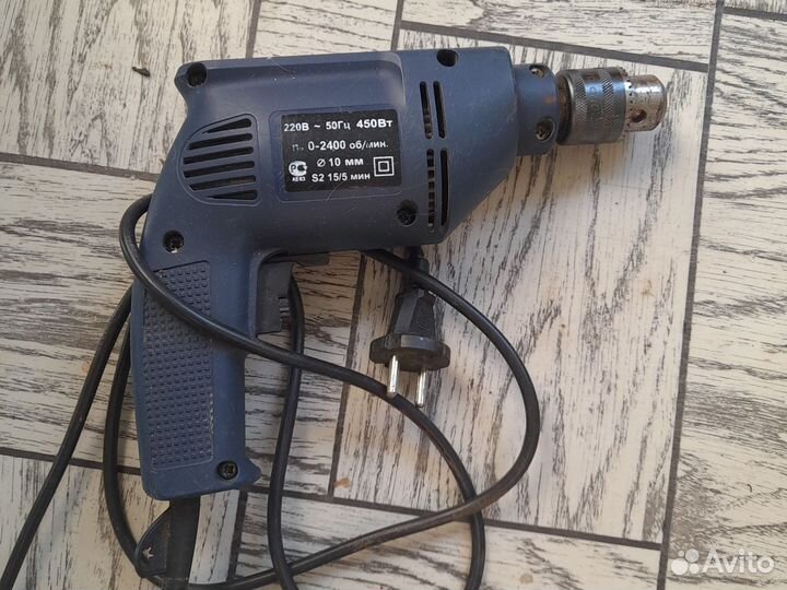 Дрель на запчасти