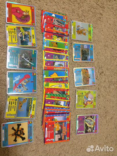 Игральные карточки из мультфильма 