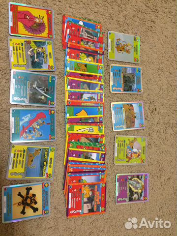 Игральные карточки из мультфильма 