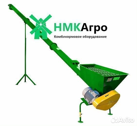 Шнековый транспортер зерна