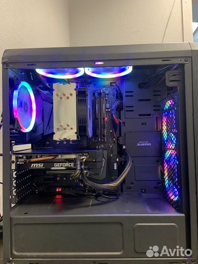 Игровой пк i5 8600k/GTX1660Super/16Gb/SSD120