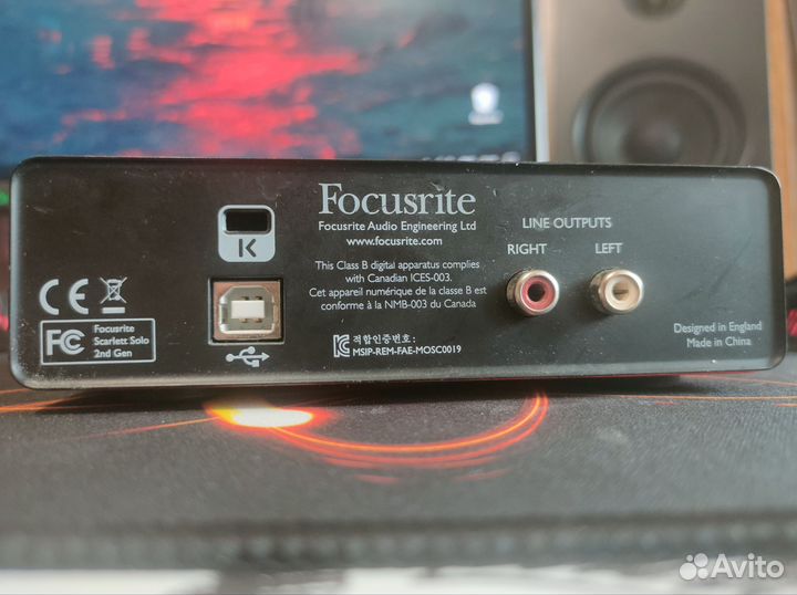 Focusrite scarlett solo 2nd gen