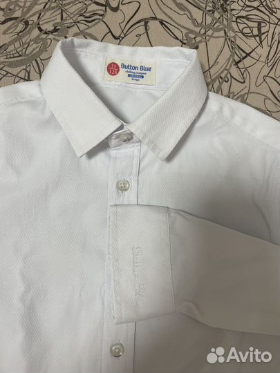 Рубашка белая для мальчика