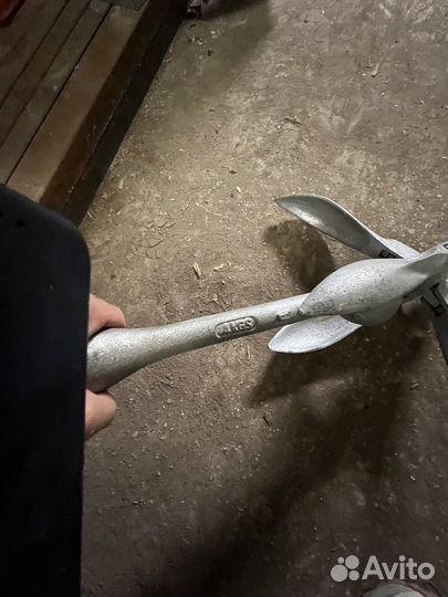 Якорь для лодки складной