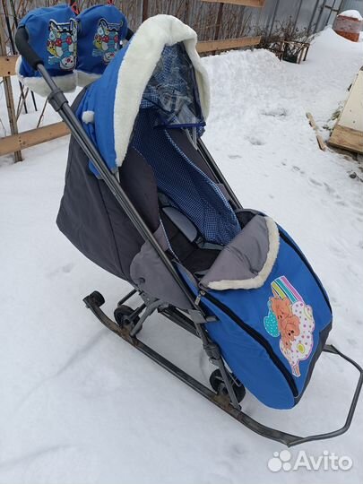 Санки коляска