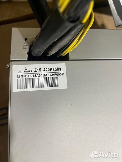 Antminer z15 420 ksol