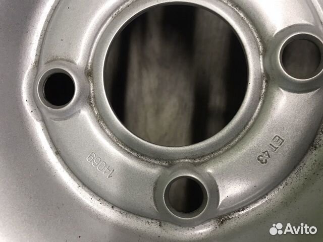 Штампованный диск Renault R14 оригинальный