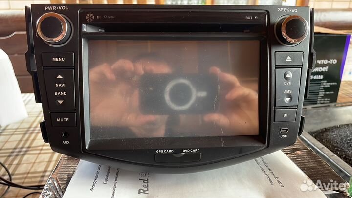 Штатная магнитола toyota rav 4 2012 года