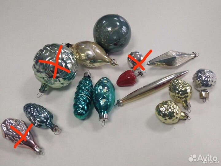 Елочные игрушки СССР