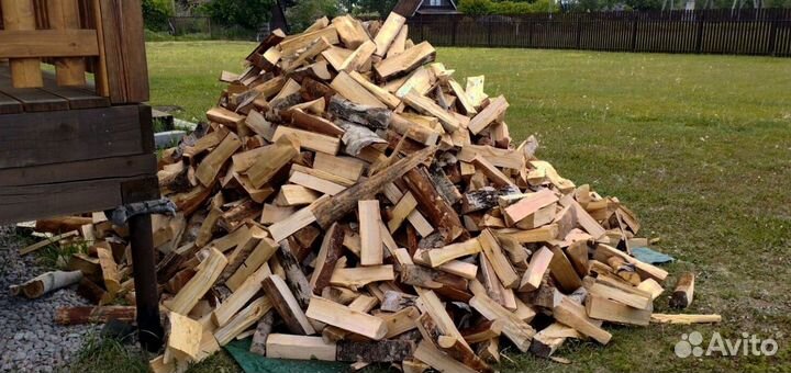 Дрова в наличии в Выборге