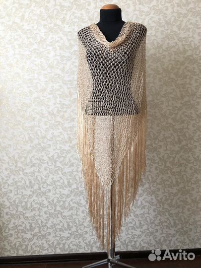 Платки, косынки, шали вязаные для невесты