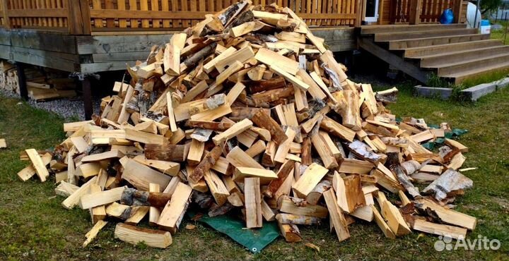 Дрова сухие в укладку
