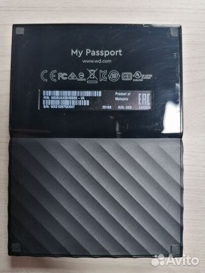 Переносной жёсткий диск WD My Passport 4tb