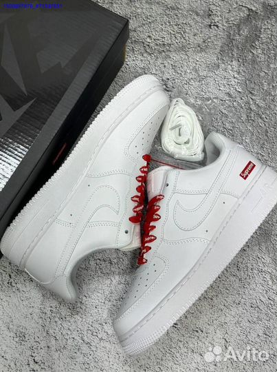 Кроссовки Nike Air Force x Supreme (Арт.13451)