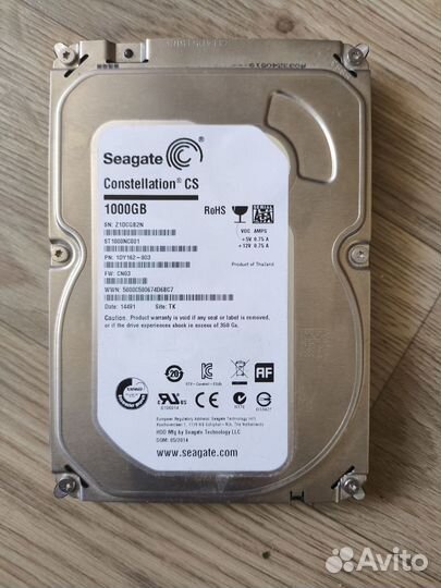 HDD 1тб ST1000NC001 ES