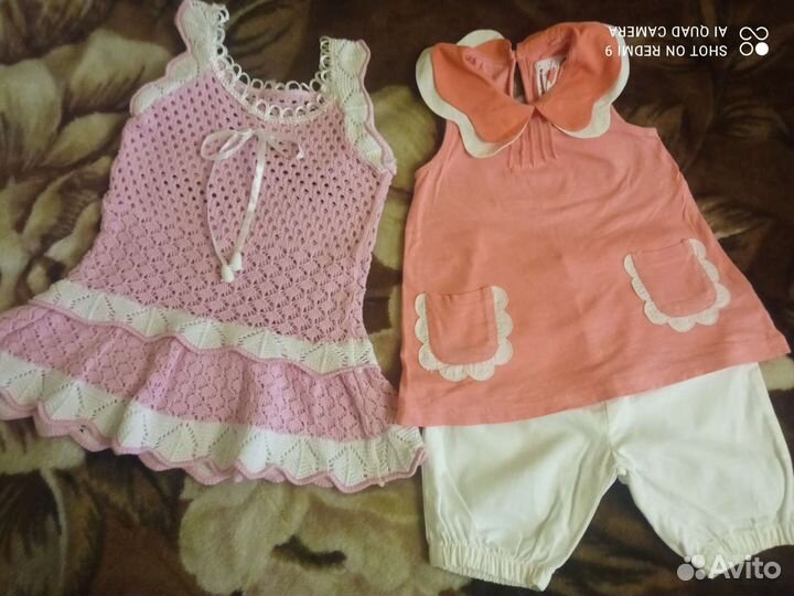 Детские вещи пакетом для девочки р. 86-92