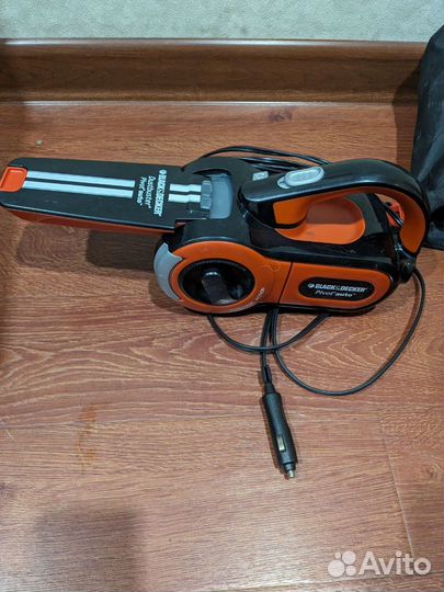 Автомобильный пылесос black decker