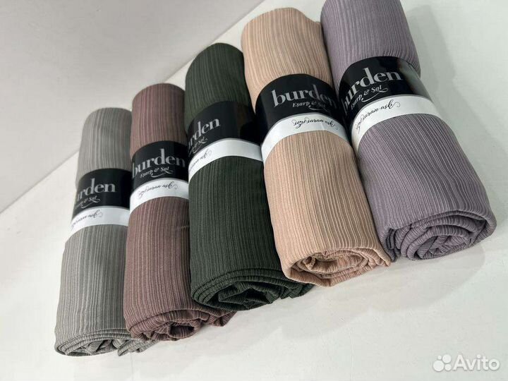 Жатые шарфы