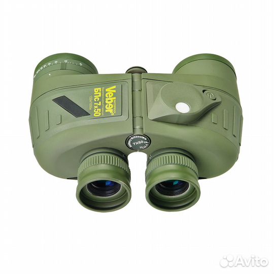 Бинокль Veber Waterproof 7x50 бпс плавающий с ком