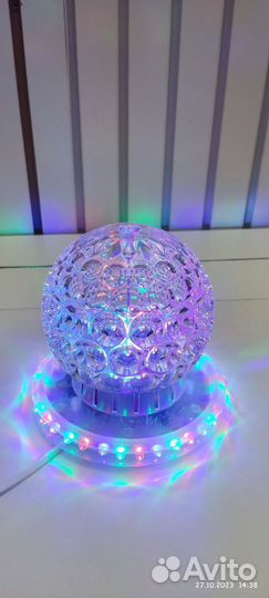 Диско шар светильник