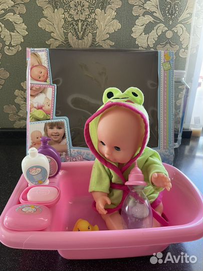 Кукла и Набор для купания с пупсом play baby