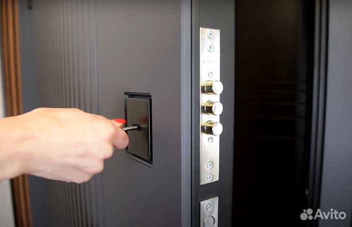 Красивая Входная дверь вертикаль