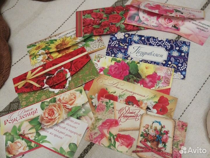 Открытки конвертики для денег