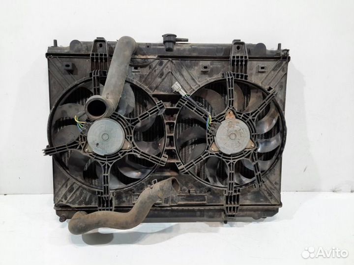 Диффузор с вентилятором передний Nissan X-Trail