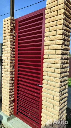 Забор жалюзи