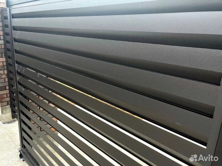 Забор жалюзи