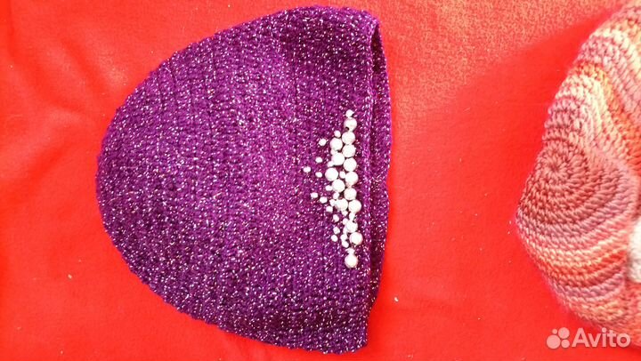 Мягкие детские шапки, ручная работа