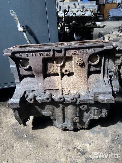 Блок цилиндров двигателя 1.6 K4M 16кл LADA Largus