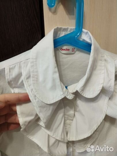 Блузки школа 128-140-146