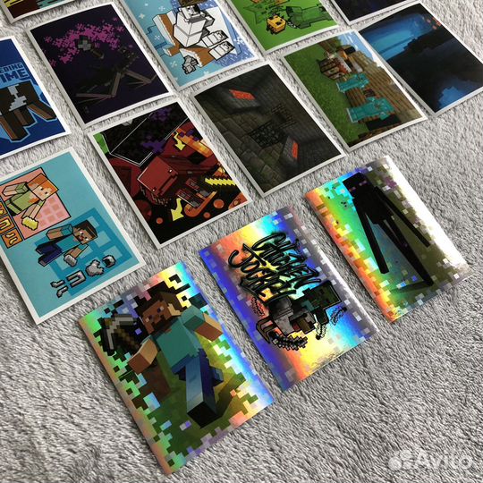 Наклейки майнкрафт panini