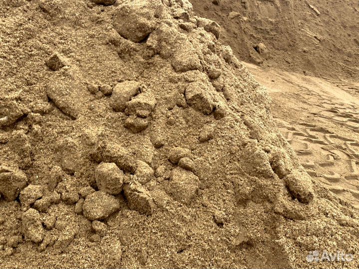 Песок, щебень